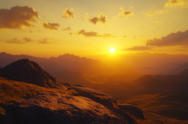 This is a picture of at sunset near Pueblo, Colorado.